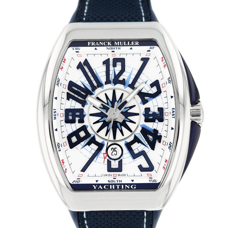 フランクミュラー ヴァンガード ヨッティングV45SCDT YACHTING AC BL - 浦山時計店