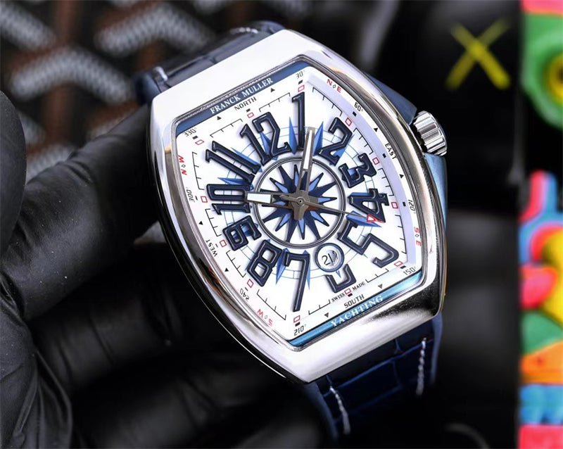 フランクミュラー ヴァンガード ヨッティングV45SCDT YACHTING AC BL - 浦山時計店