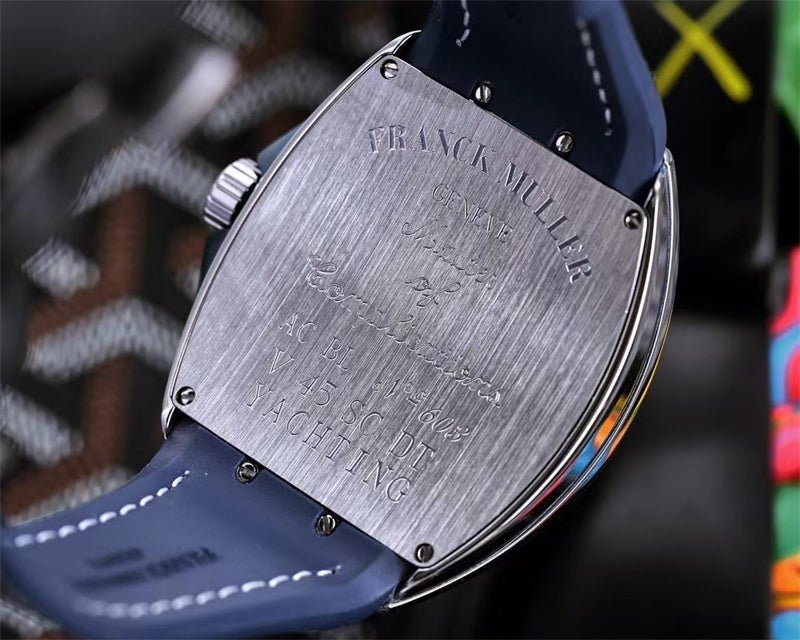 フランクミュラー ヴァンガード ヨッティングV45SCDT YACHTING AC BL - 浦山時計店