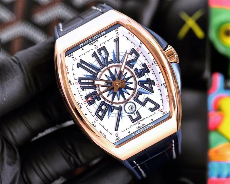 フランクミュラー ヴァンガード ヨッティングV45SCYACHTGLDWHT - 浦山時計店