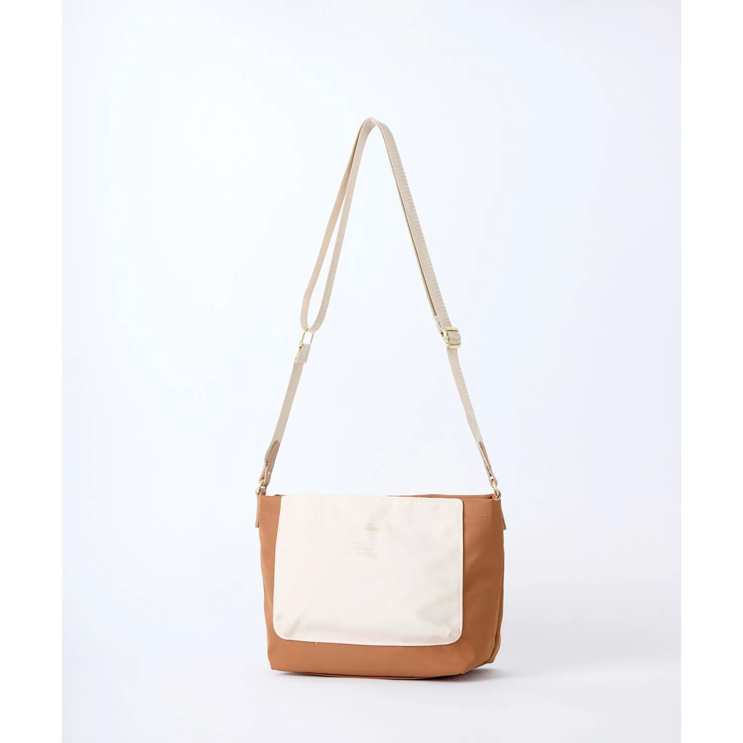 Legato Largo Color Combo Mini Shoulder Bag (Camel)
