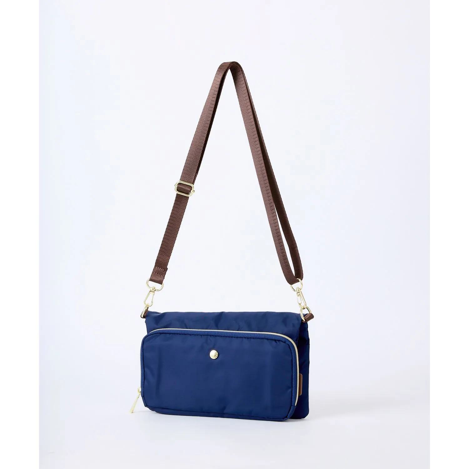 Legato Largo One Mile Wallet Shoulder Bag (Navy)