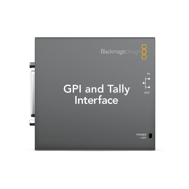 Blackmagic GPI and Tally Interface