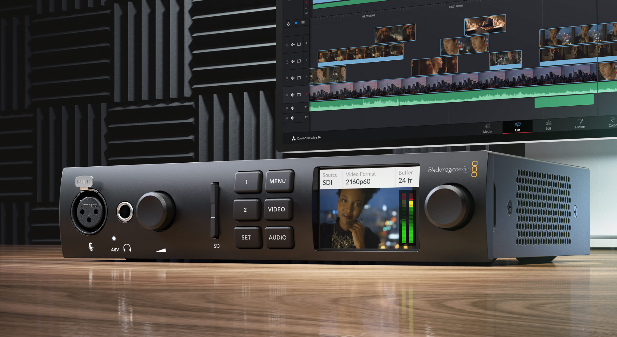 NEW! BLACKMAGIC DESIGN ULTRASTUDIO 4K MINI