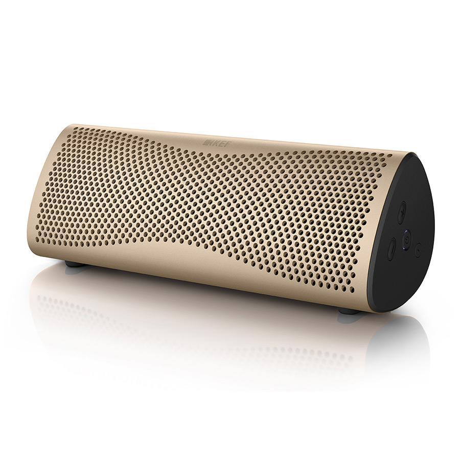 KEF Muo Bluetooth Speakers (Horizon Gold)