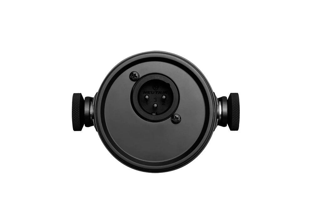 Shure MV7X XLR Podcast Microphone with Gravity Table-Top Microphone Stand Bundle