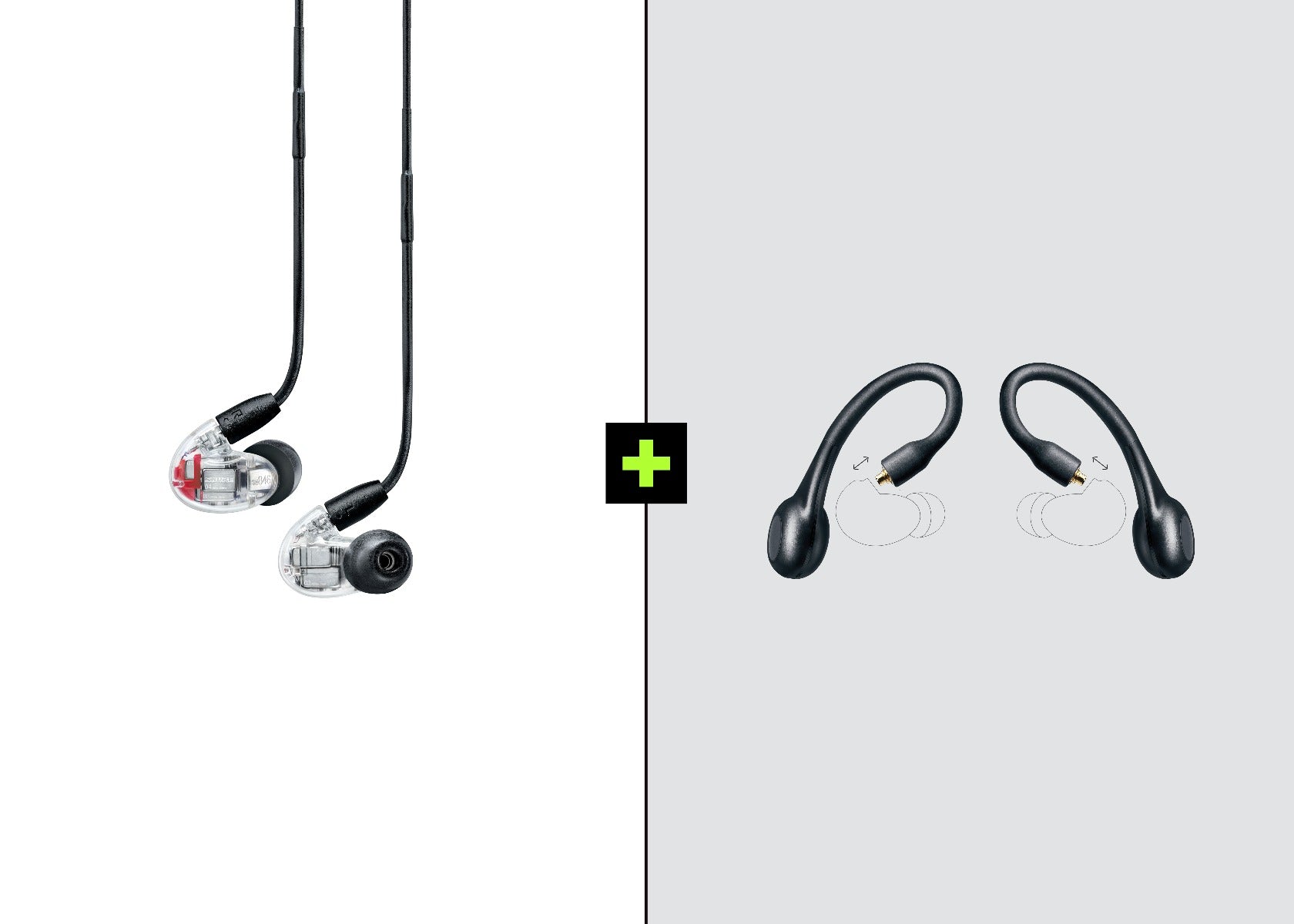 Shure SE846 Sound Isolating™ Earphones + Shure True Wireless Secure Fit  Adapter Gen 2 RMCE TW2 Bundle