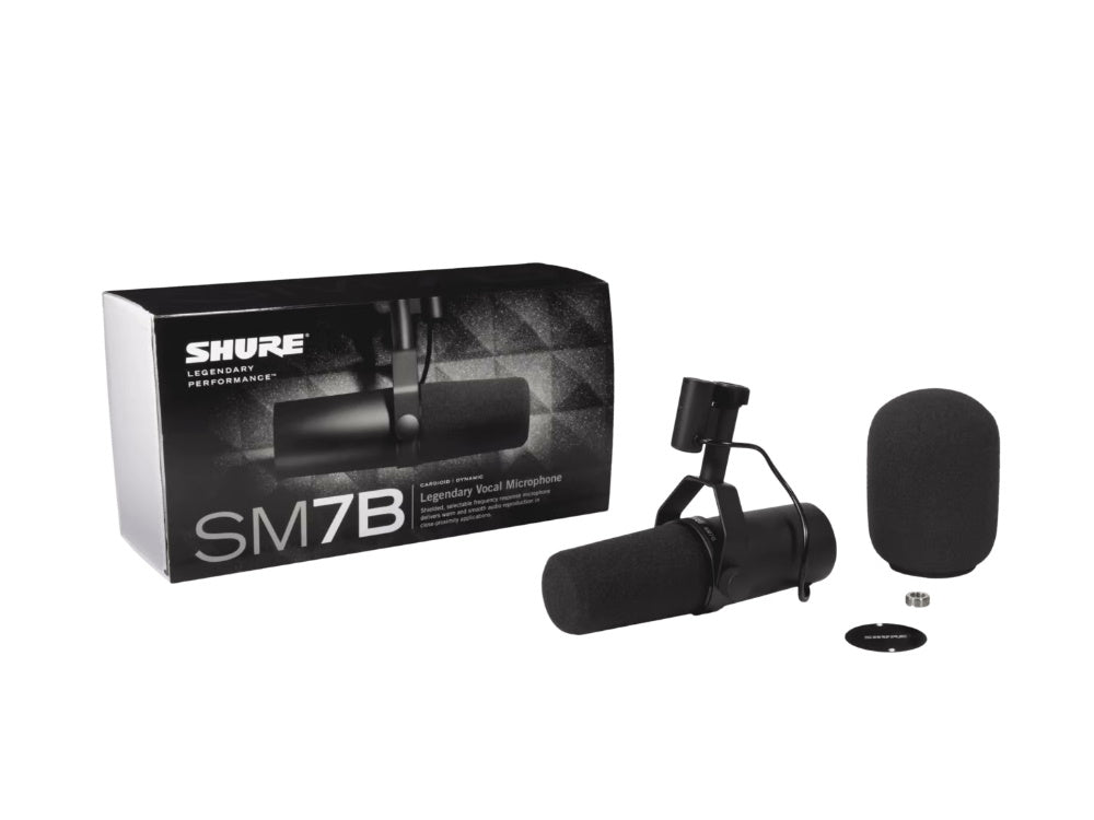 SHURE SM7B Cardioid Dynamic Vocal Microphone