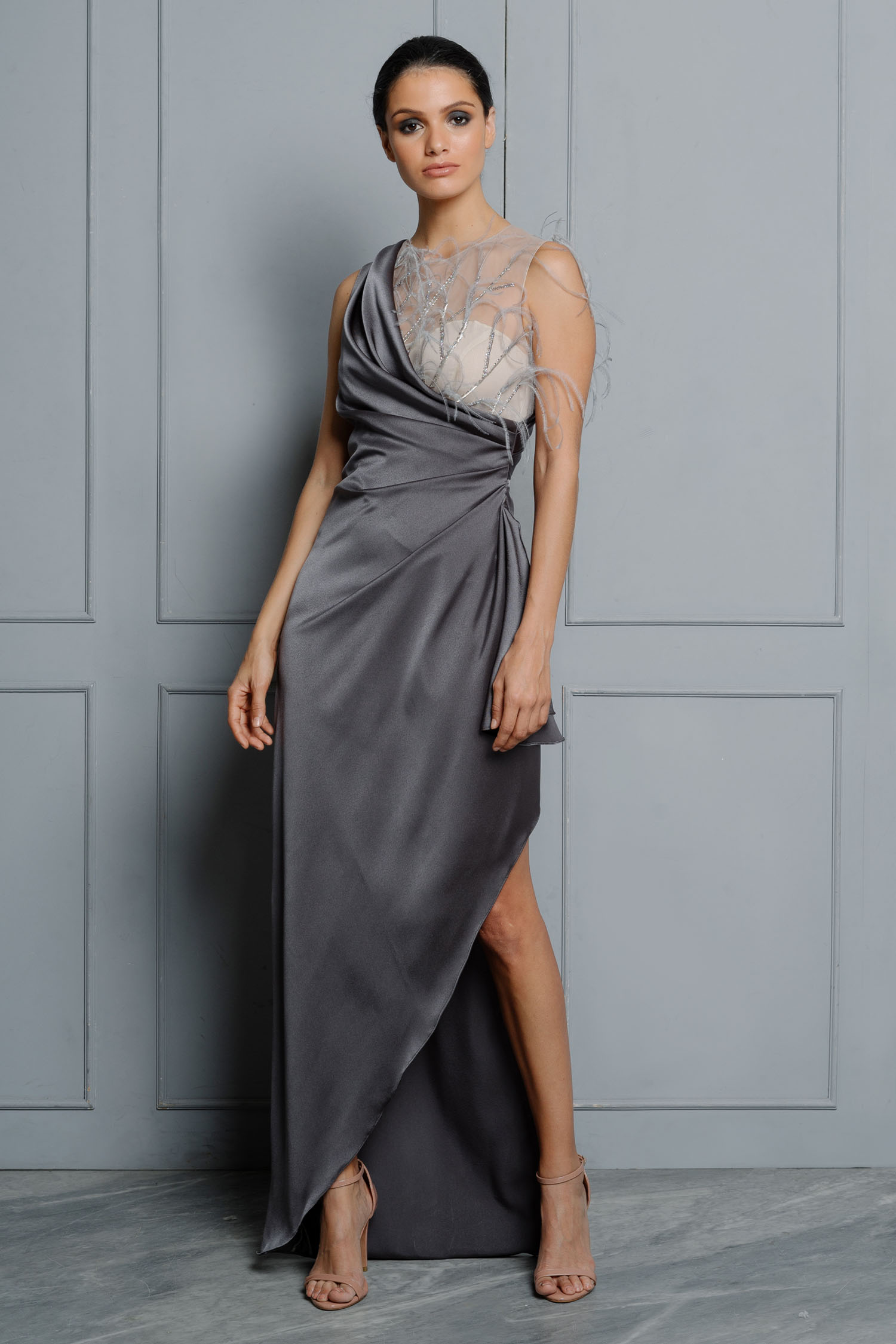 Ephyra Dress - Grey