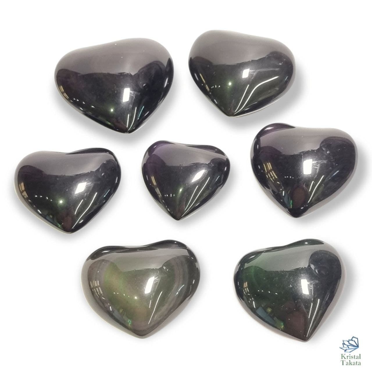 Rainbow Obsidian (Heart)