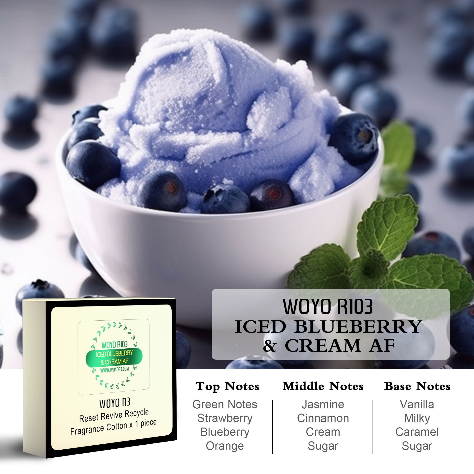 R103 ICED BLUEBERRY & CREAM AF