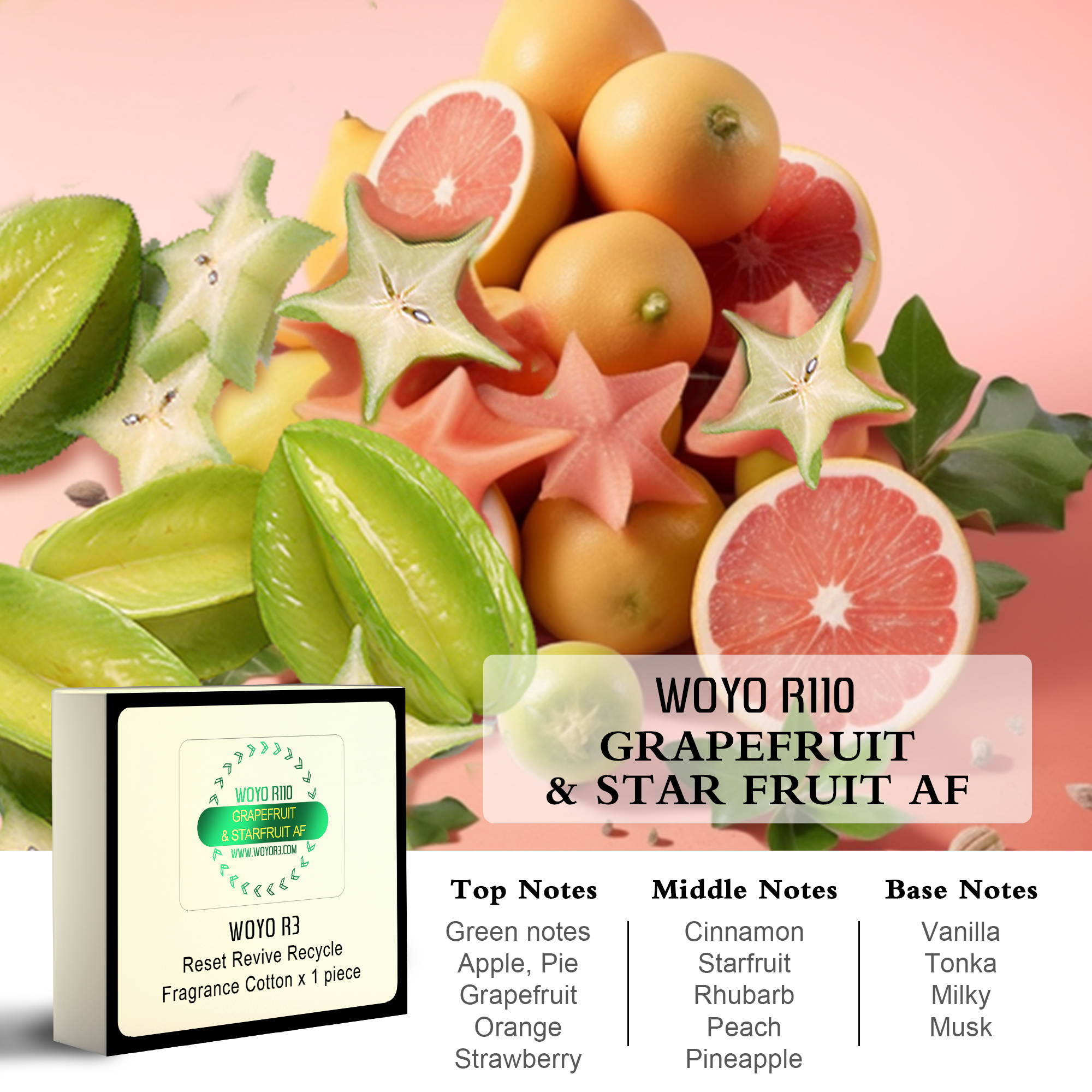 R110 GRAPEFRUIT & STAR FRUIT AF