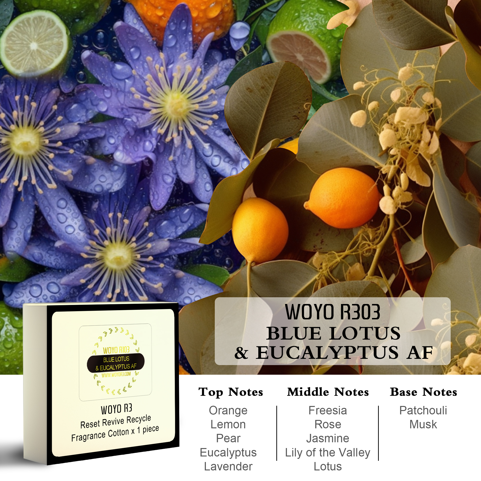 R303 BLUE LOTUS & EUCALYPTUS AF