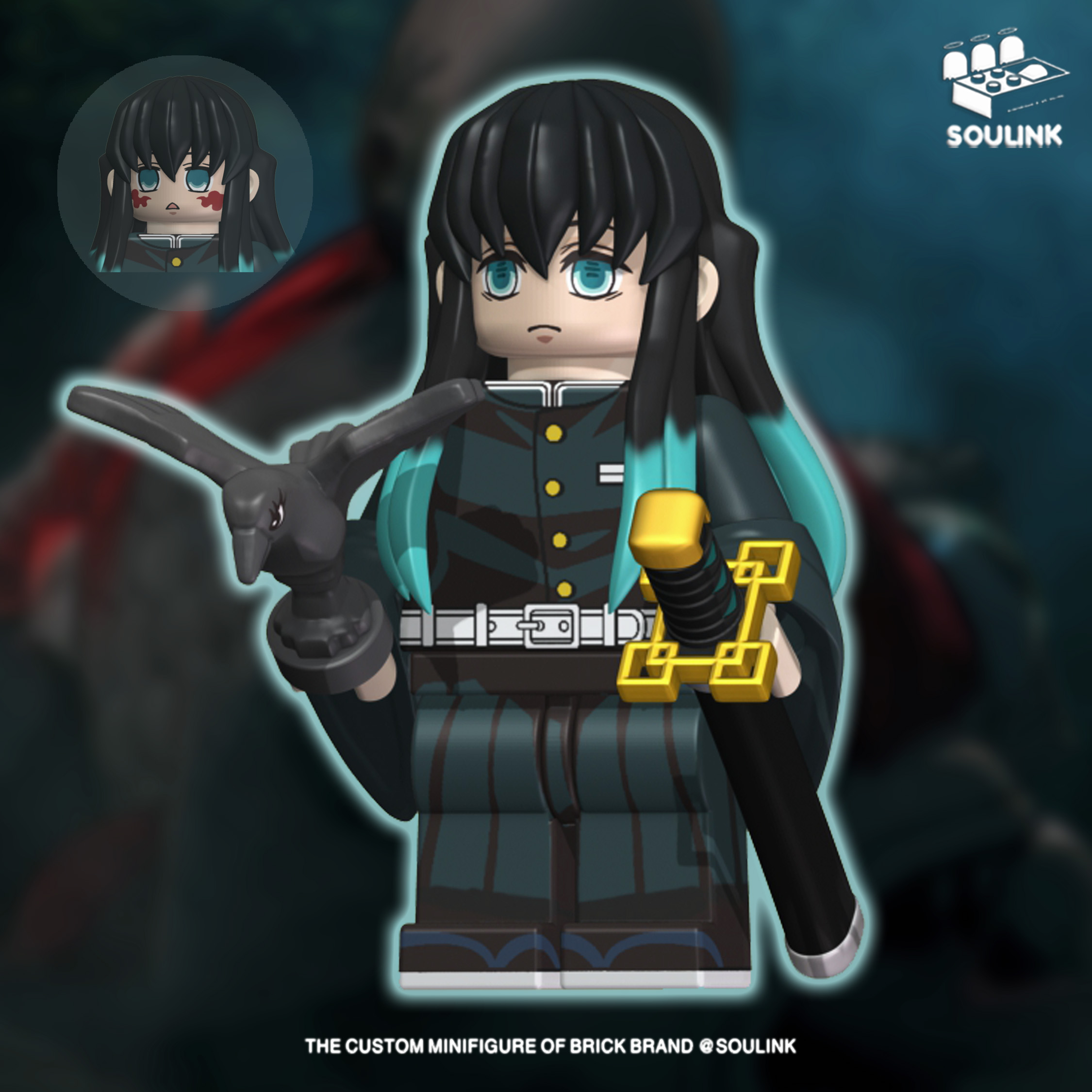 Soulink Demon Slayer: Swordsmith Village Arc Tokito Muichiro Pillar Third-party Figure Pre-sale.