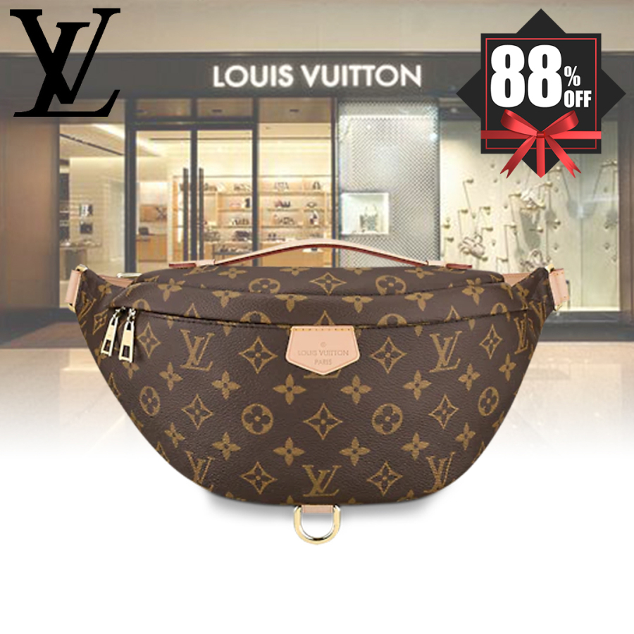 LOUIS VUITTON】 ルイヴィトン モノグラム バムバッグ ボディバッグ ...