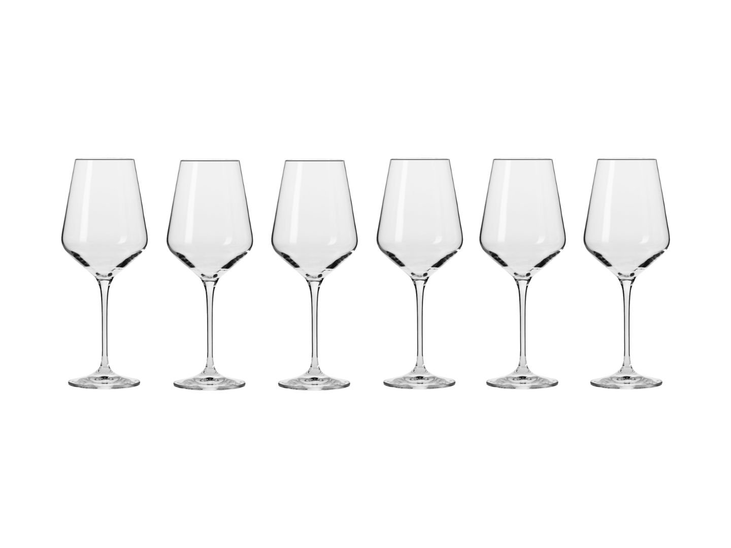 Krosno Avant Garde Wine Glass 390ML 6pc Gift Boxed