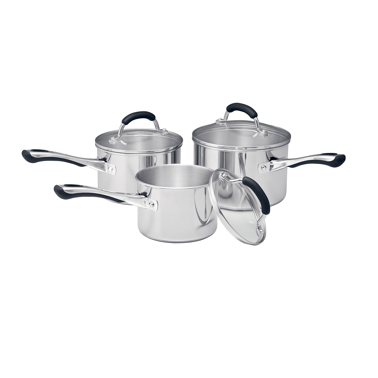 Raco Contemporary Saucepan Set 3 Piece