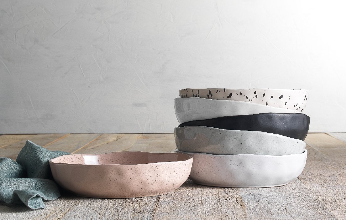 Ecology Speckle Duck Egg Noodle Bowl