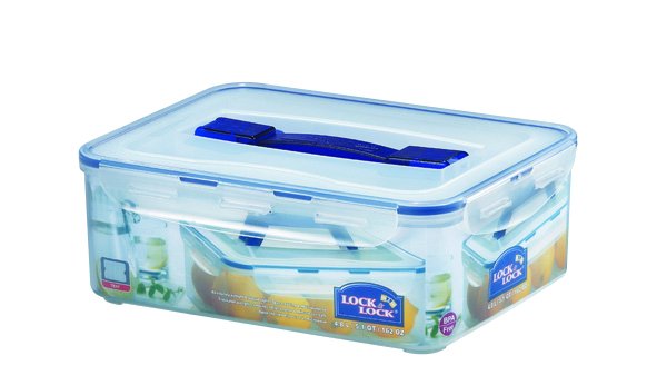 Lock & Lock 2.4L Rectangular Container with Flip Top Lid