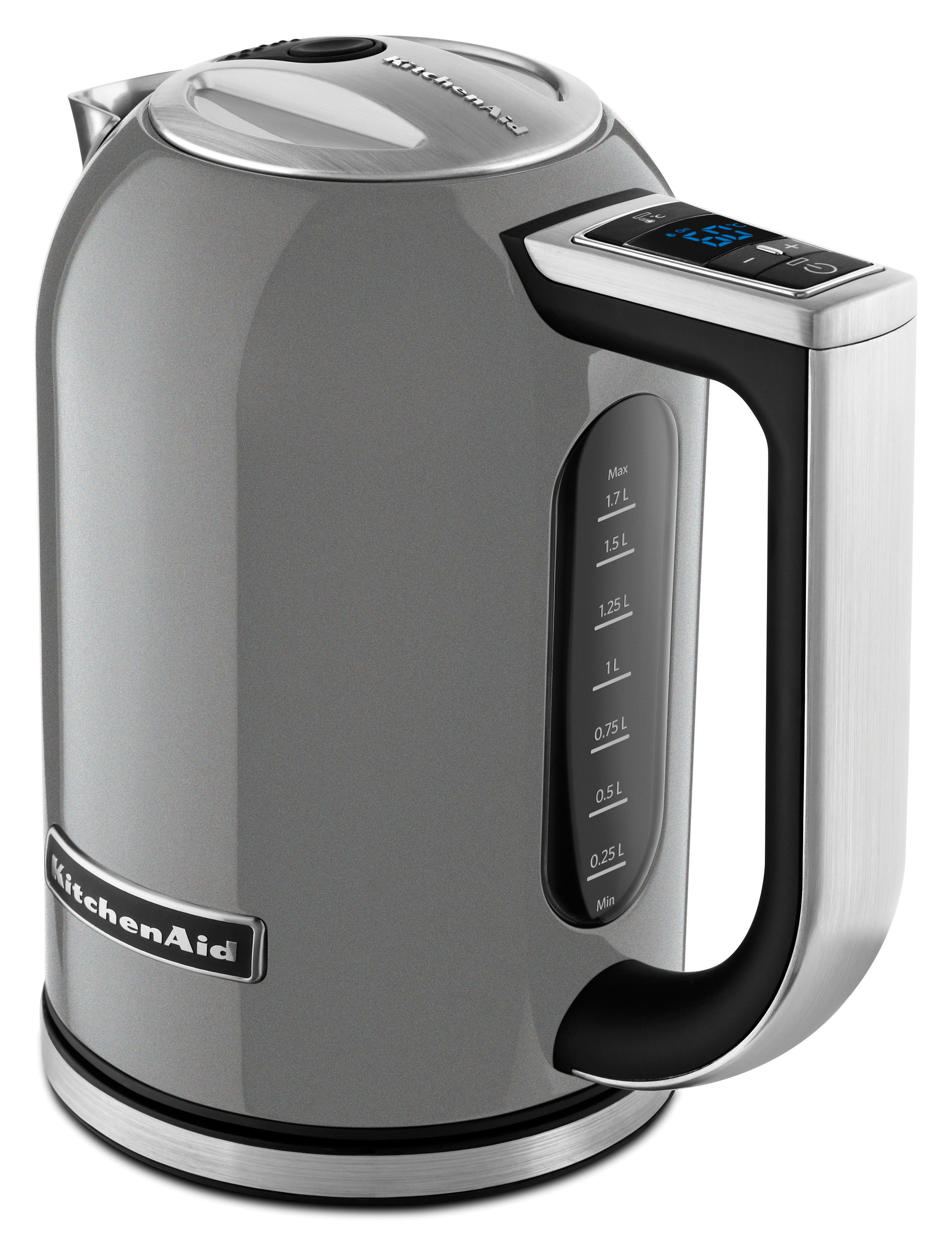 KitchenAid Kettle Programable Kettle 1.7 Litre Contour Silver