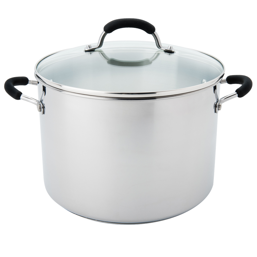 Raco Contemporary Stockpot 30cm 15.1 Litre Stainless Steel