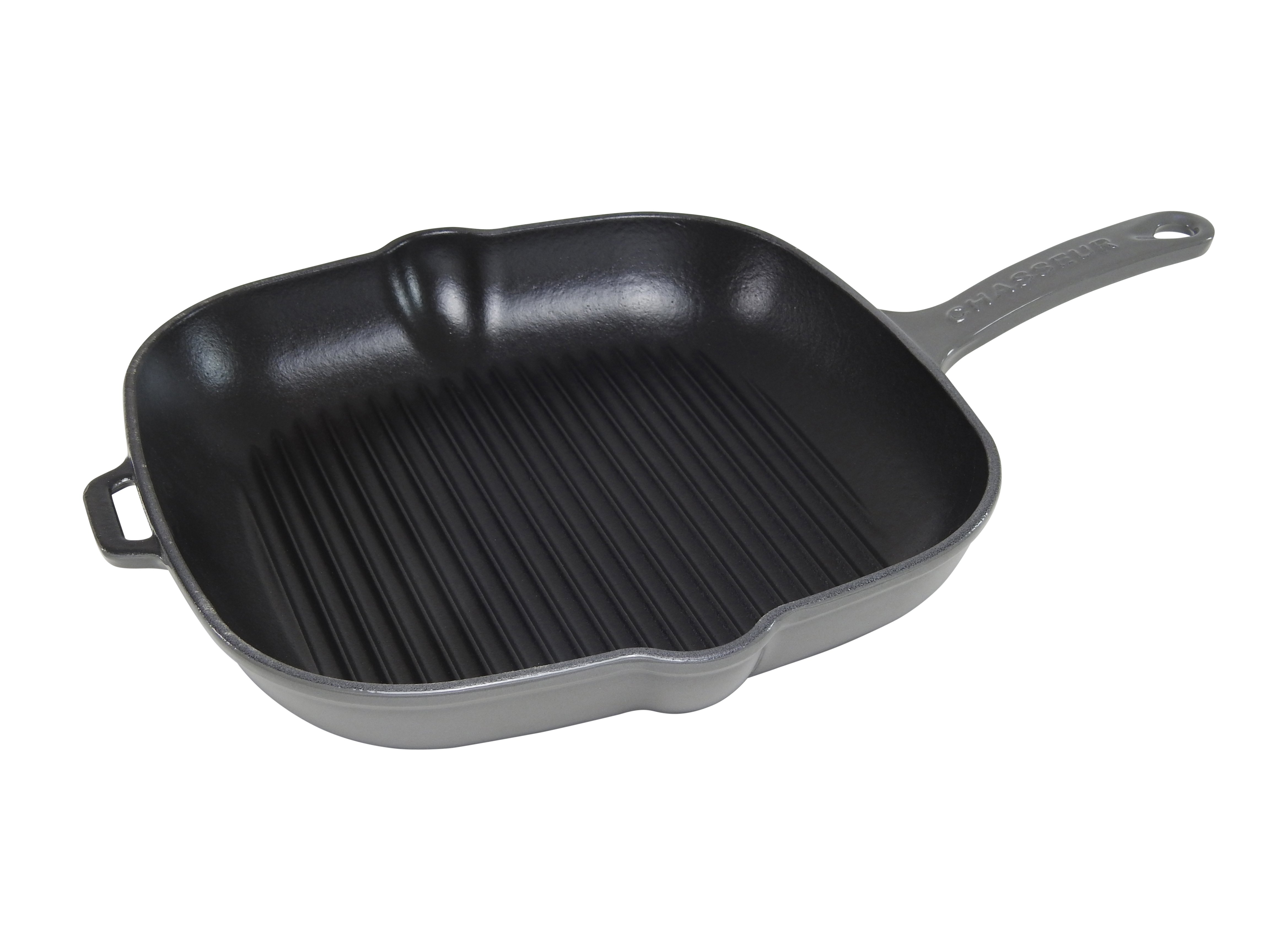 Le Chasseur Square Grill Pan 25cm Caviar