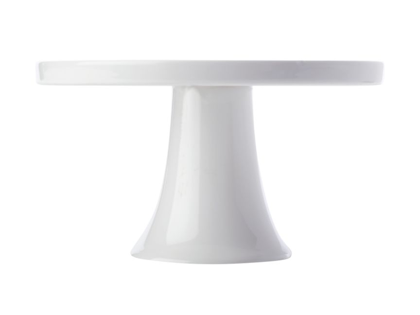 Maxwell & Williams White Basics Footed Cake Stand 20cm Gift Boxed