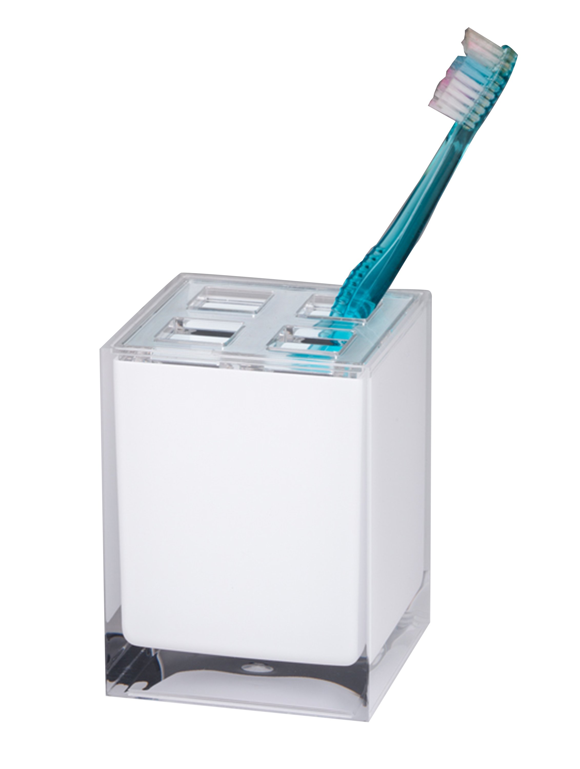 Creative Home White Toothbrush Holder