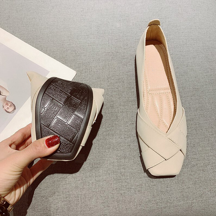 溫柔平底淺口百搭女鞋-NamoDress