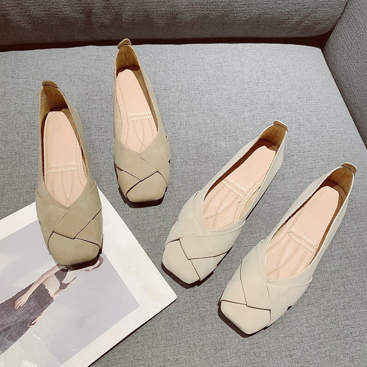 溫柔平底淺口百搭女鞋-NamoDress