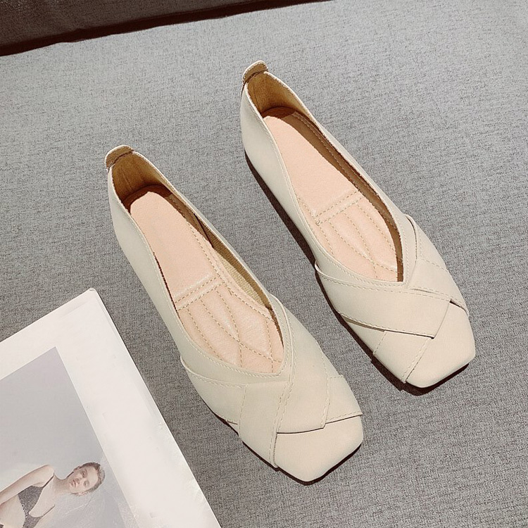 溫柔平底淺口百搭女鞋-NamoDress