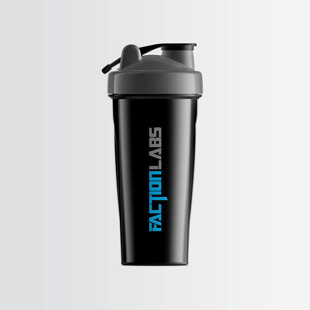 1 LITRE BLACK AND GREY SHAKER