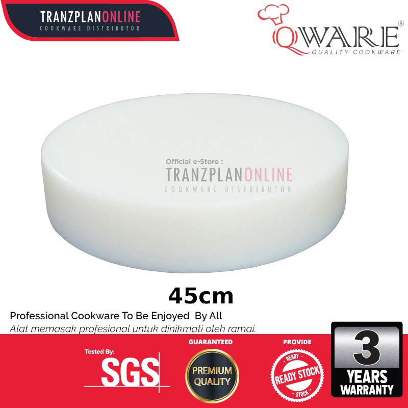 45CM Colour Coded Polyethylene Commercial Use Round Chopping Board