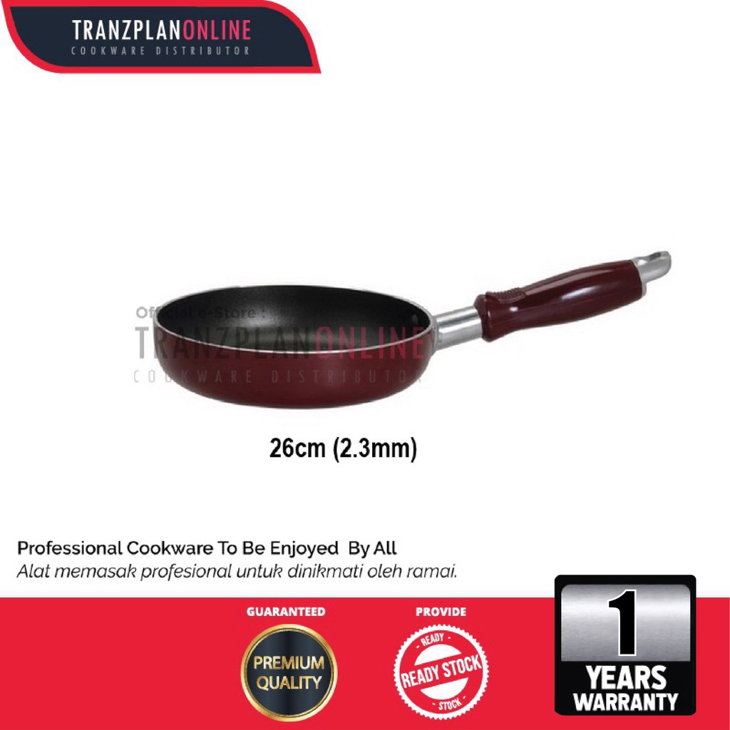 (2.3MM) FRYING WOK DEEP FRYING PAN (26/28/30CM) Kuali Periuk Masak Dapur