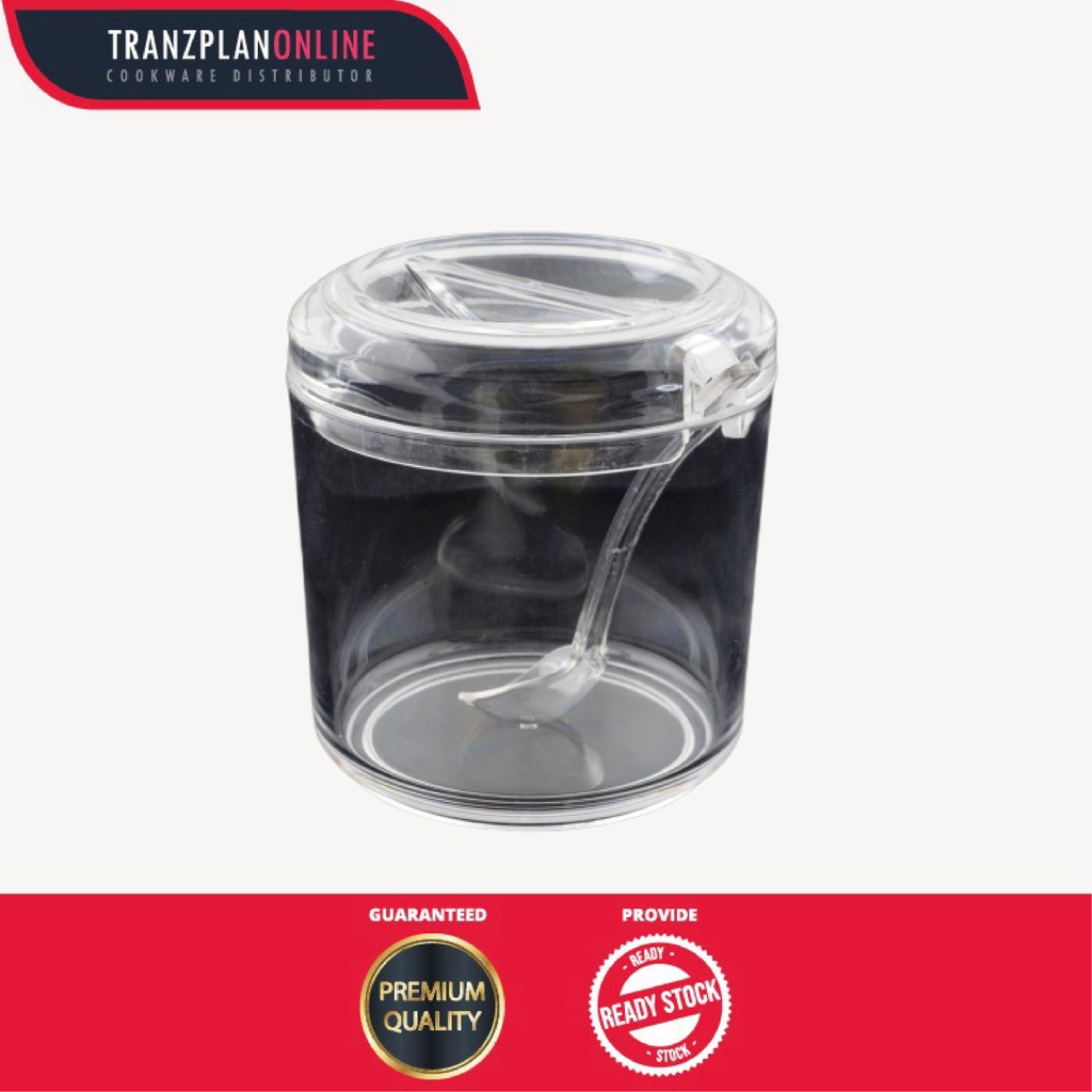 Acrylic Condiment Jar Spice Jar Seasoning Jar Balang Rempah Balang Perasa Balang Perencah Balang Rempah
