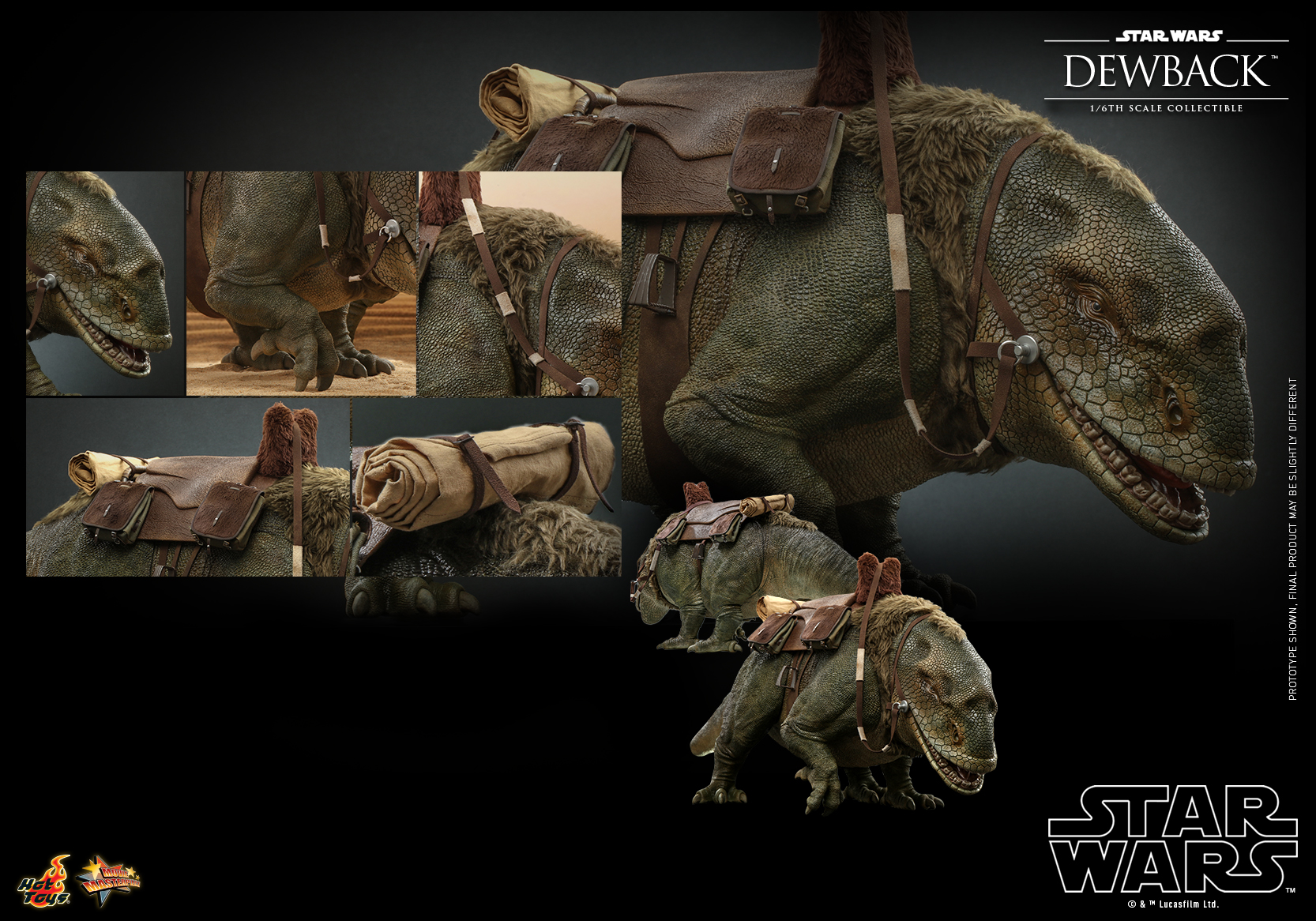 [Copy]HOTTOYS MMS719 & MMS720 STAR WARS EPISODE IV : A NEW HOPE™  DEWBACK™