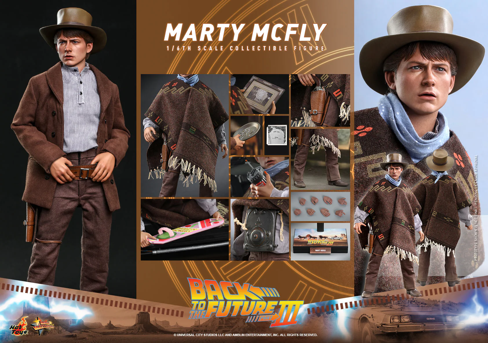 HOT TOYS MMS 616 BACK TO THE FUTURE 3 – MARTY MCFLY