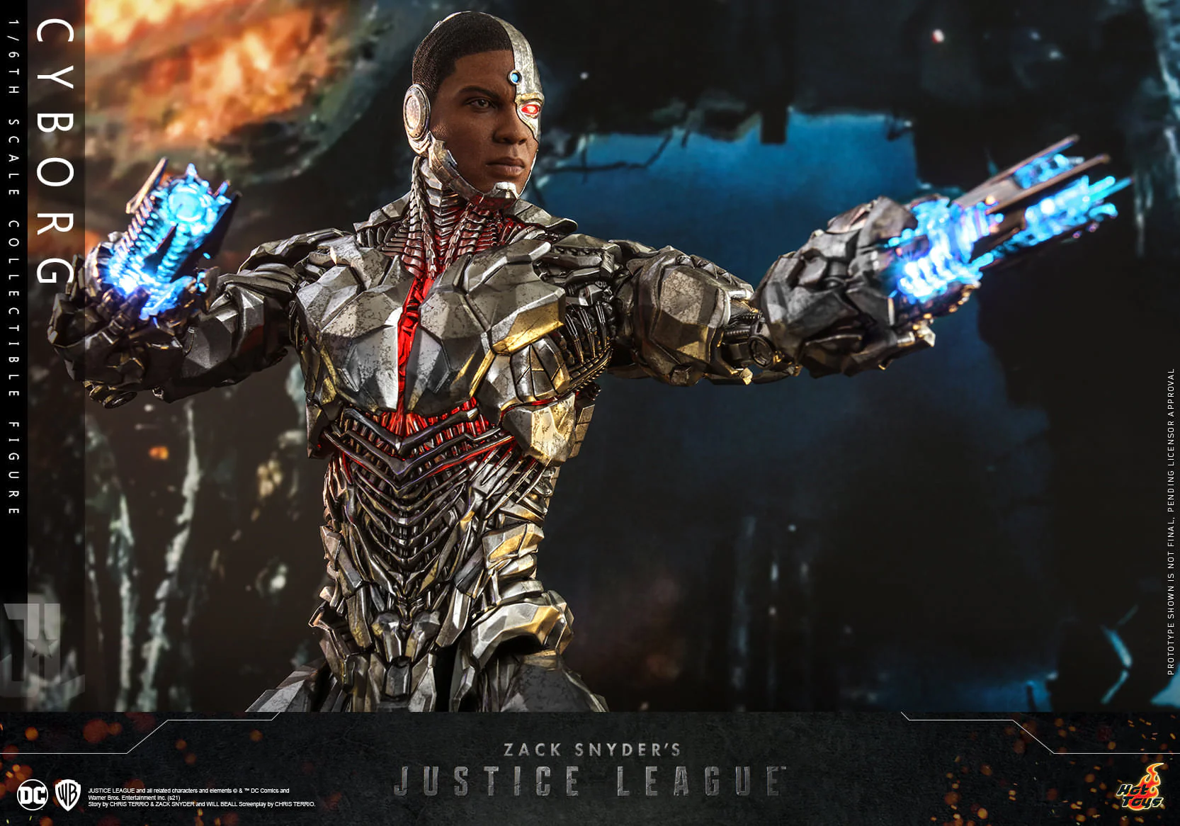 HOTTOYS TMS 57B JUSTICE LEAGUE – CYBORG (SPECIAL EDITION)