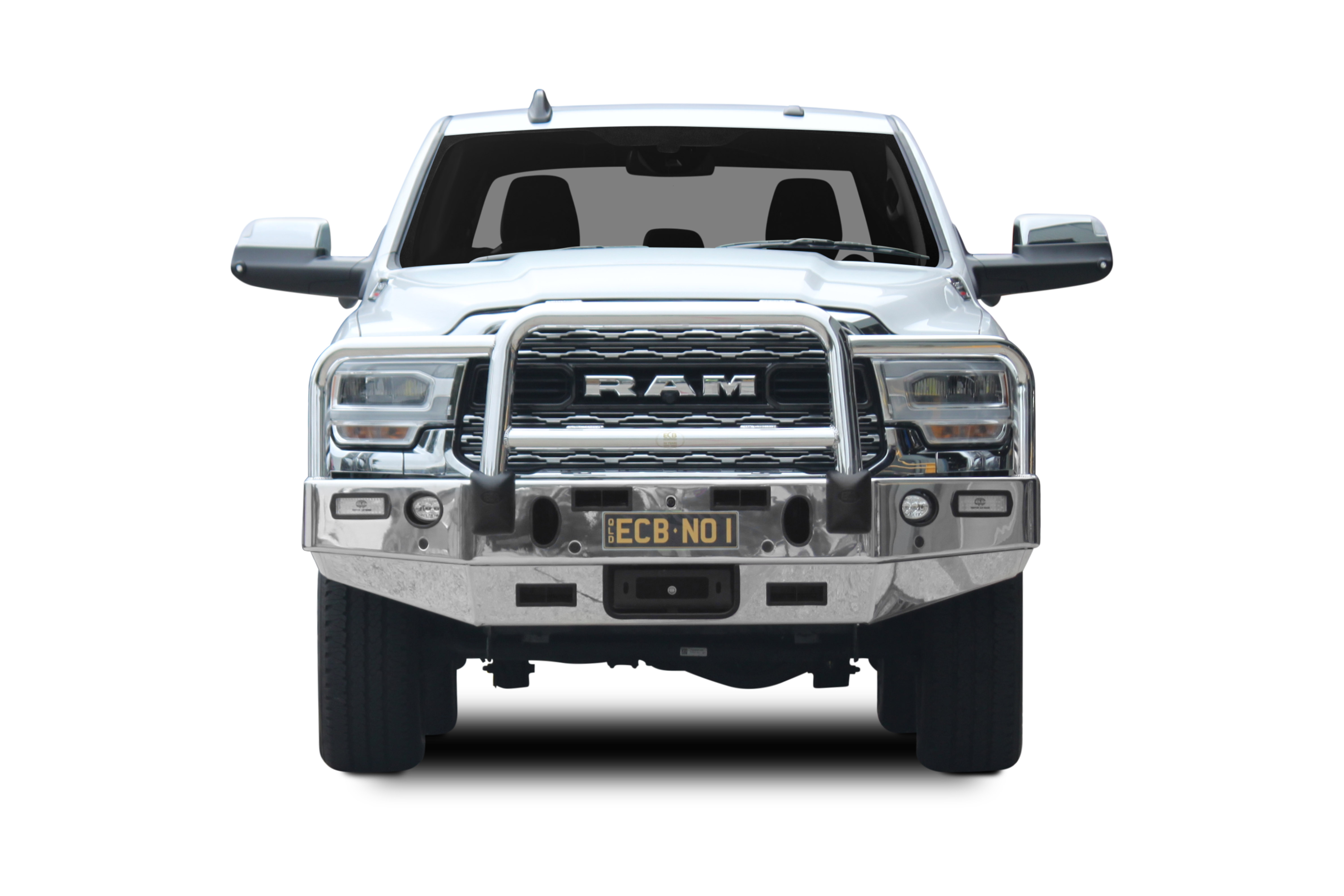 DODGE RAM 2500 Winch Bullbar with Bumper Lights (2019 to )