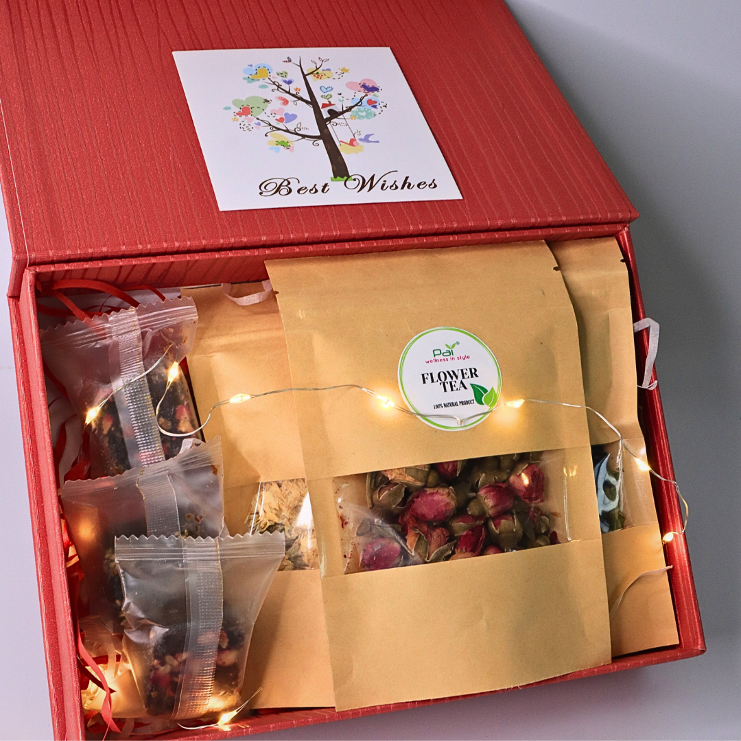 Flower Tea Wellness Gift Set -Ultimate Taste