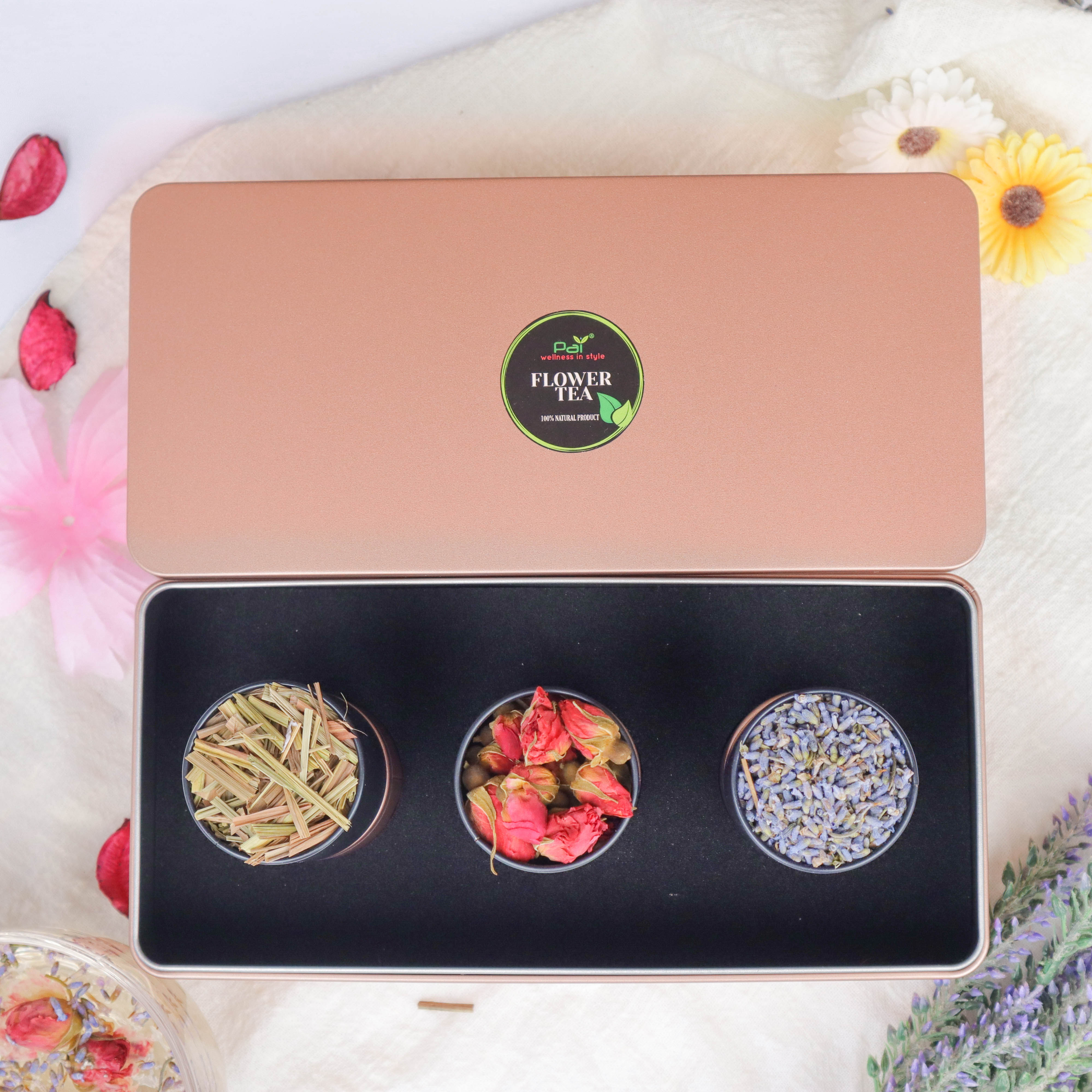 Flower Tea Gift Set - Grand Wellness
