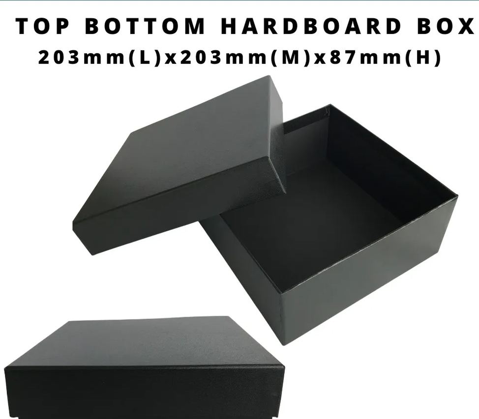 Hard Cover Top Bottom Box - Square (Size XL) 
