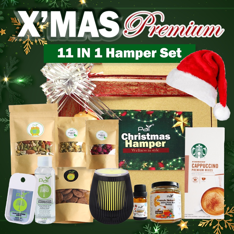 (SG7) Festival Gift Hamper - Christmas & New Year Hamper Gift Set 11-IN-1