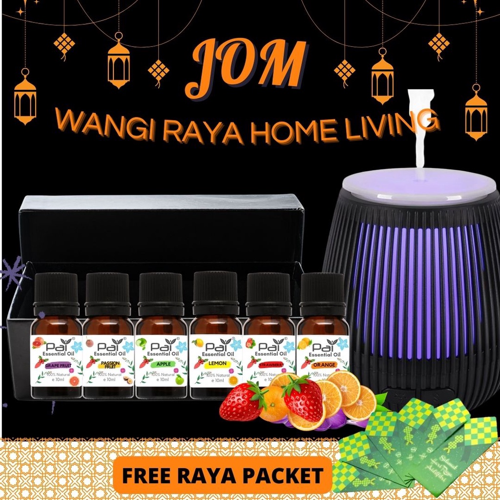 (SG6) Festival Gift Hamper - Raya Jom Wangi Diffuser Set