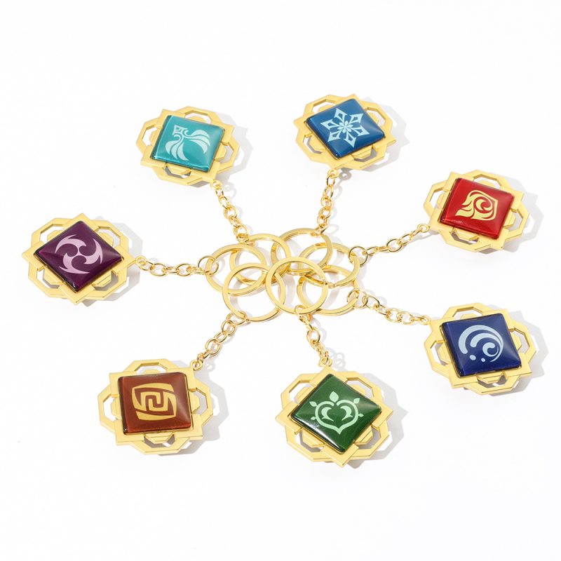 Yitoto™ 原神キーホルダー