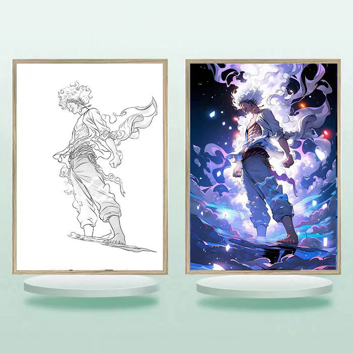 夕暮れの光と影の絵【ワンピース】9種類