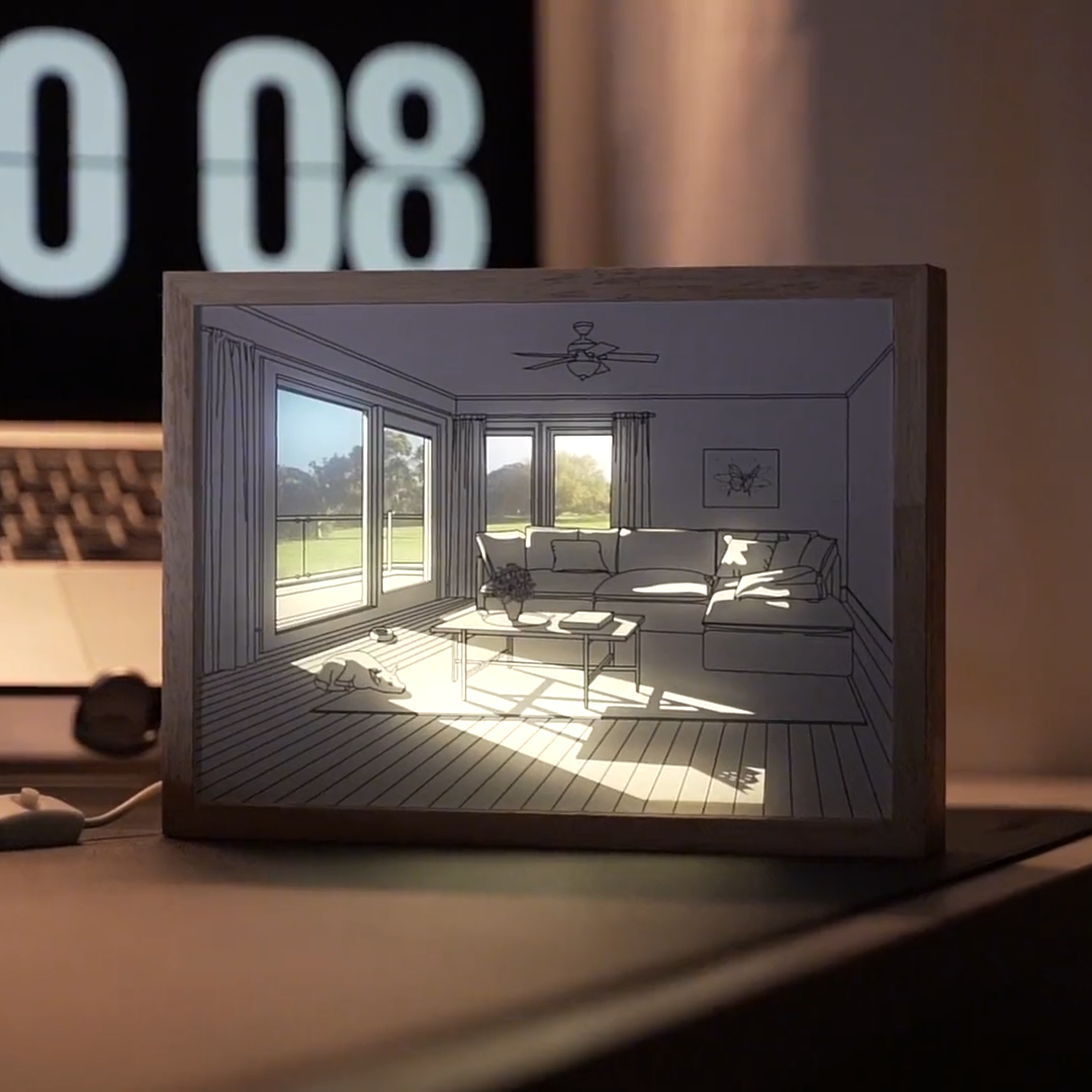 夕暮れの光と影の絵【クラシックモデル】22種類-YITOTO™推し活がもっと