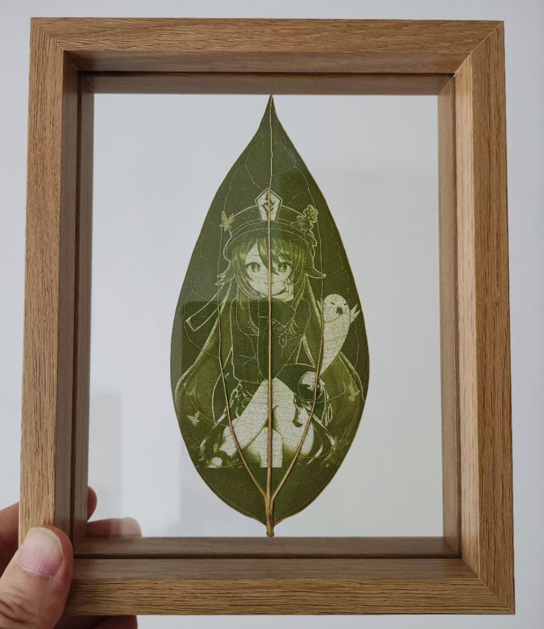 Yitoto™原神葉っぱの彫刻