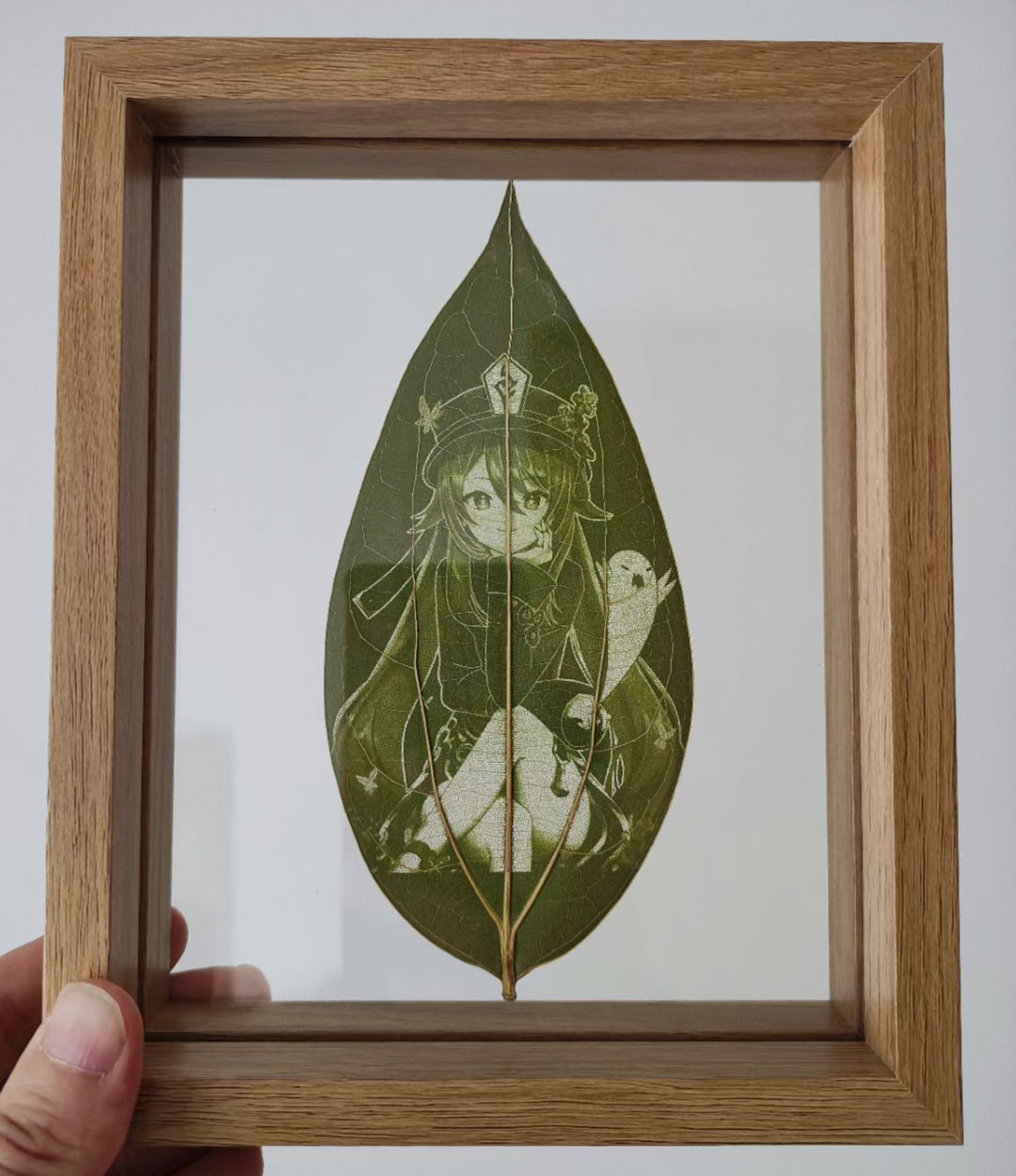 Yitoto™原神葉っぱの彫刻