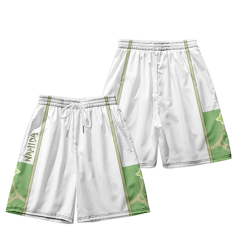 原神ナヒーダのプリントシャツ＆ショートパンツ